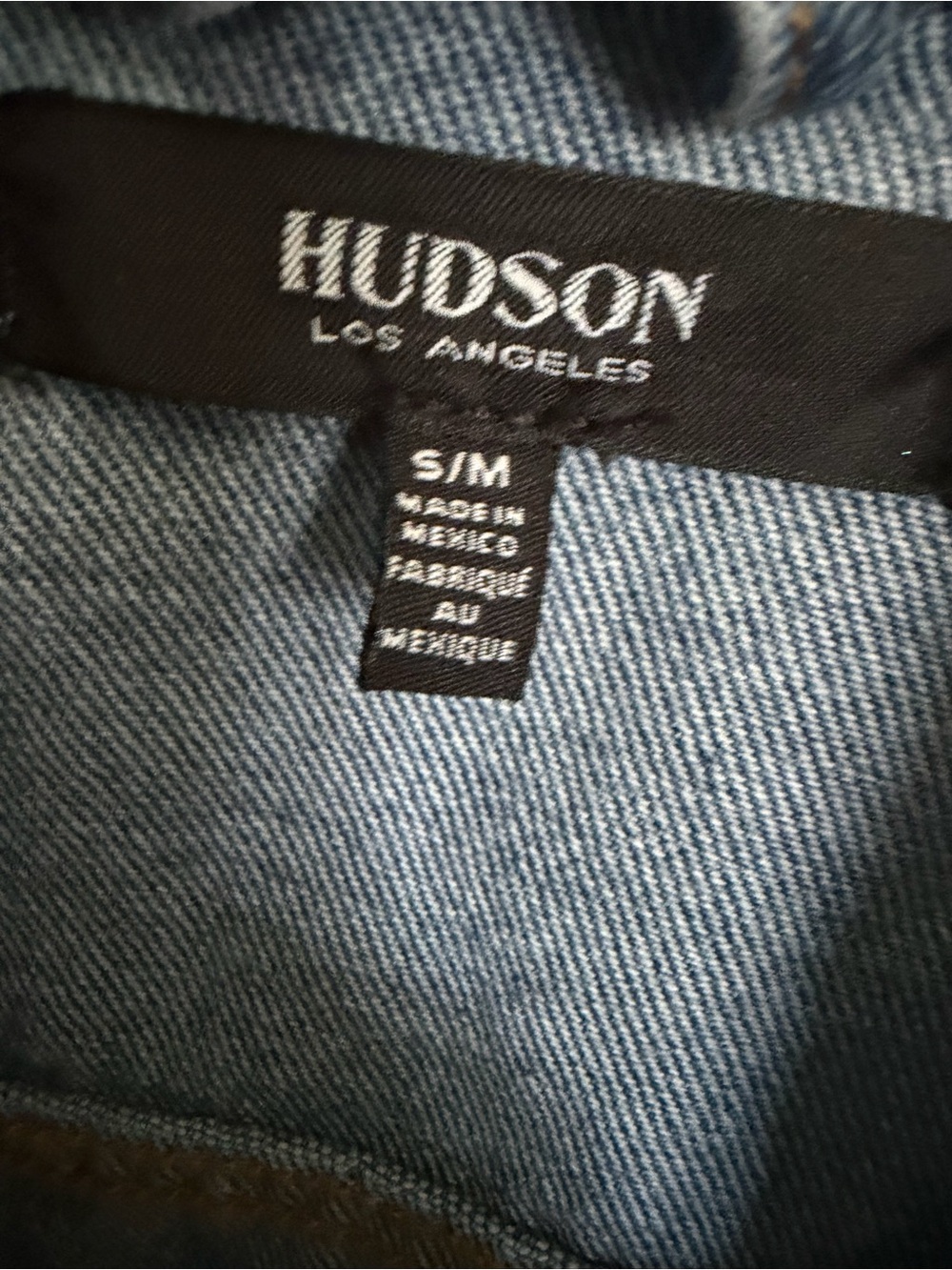 Hudson Jeans Light Blue Denim Jacket - Picture 9 of 10